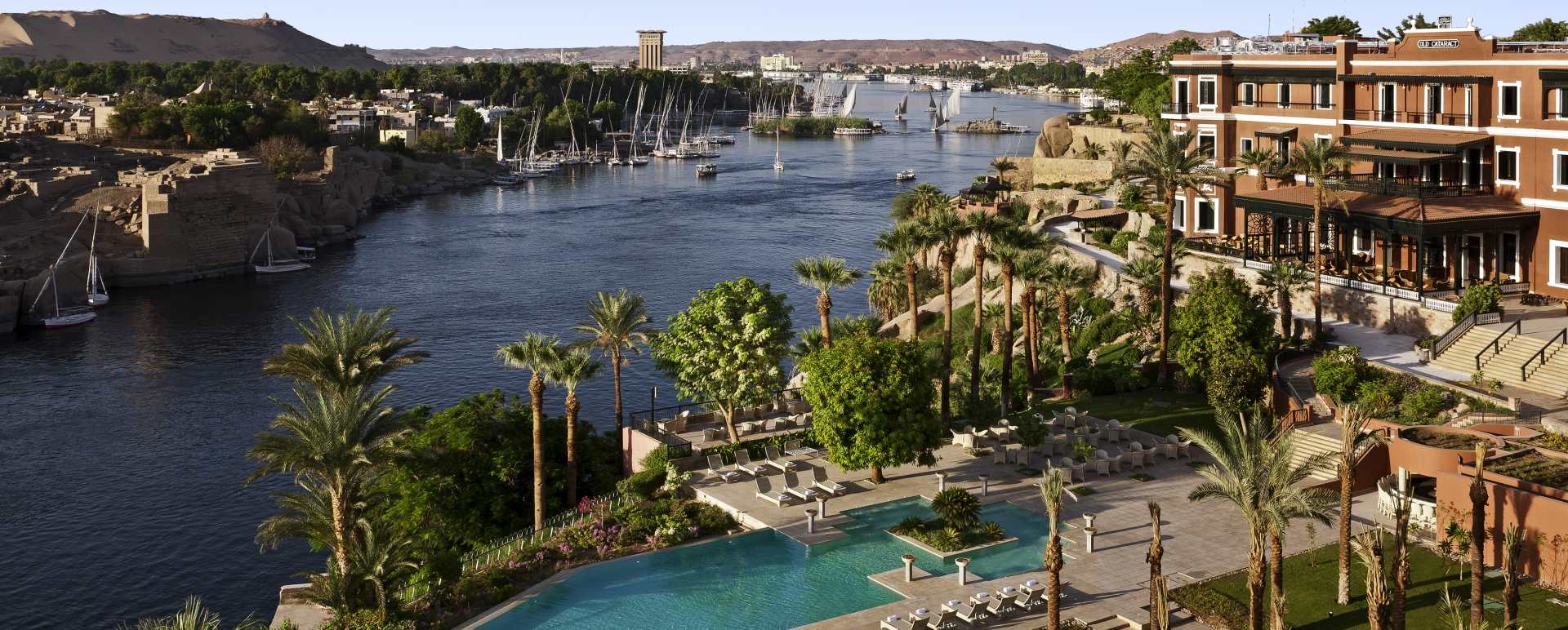 Riverside Setting - Sofitel Legend Old Cataract Aswan