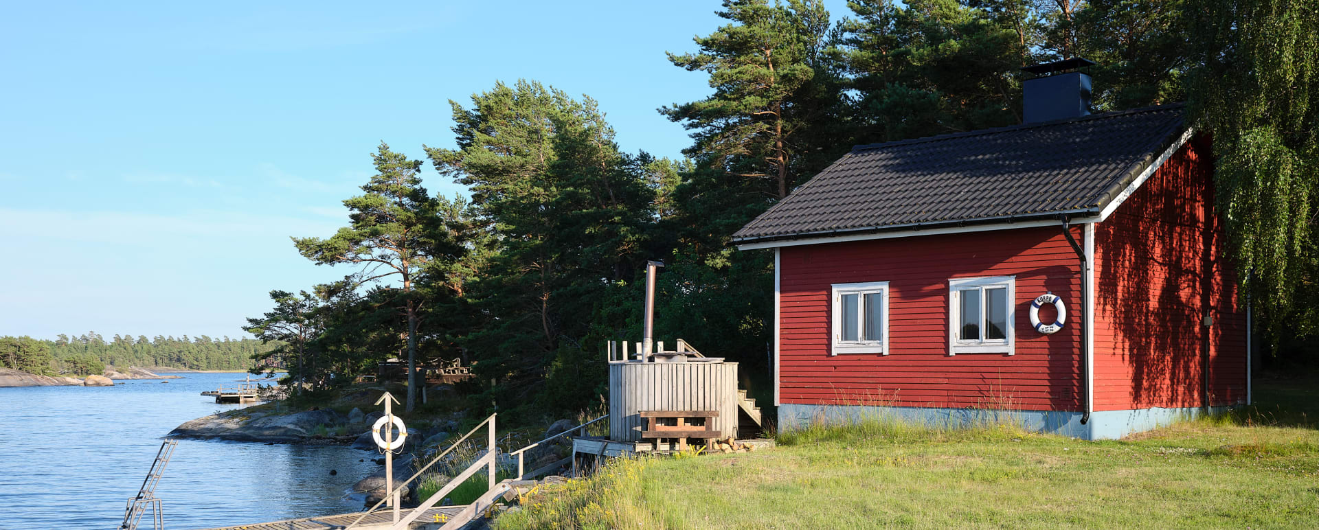 outdoor sauna 