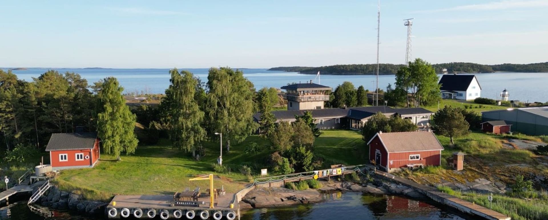 View of the island  