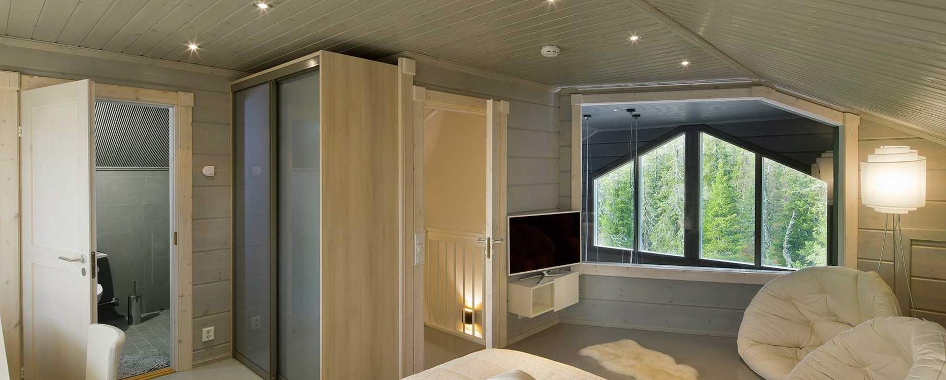 Bedroom - Lapland Luxury Chalet