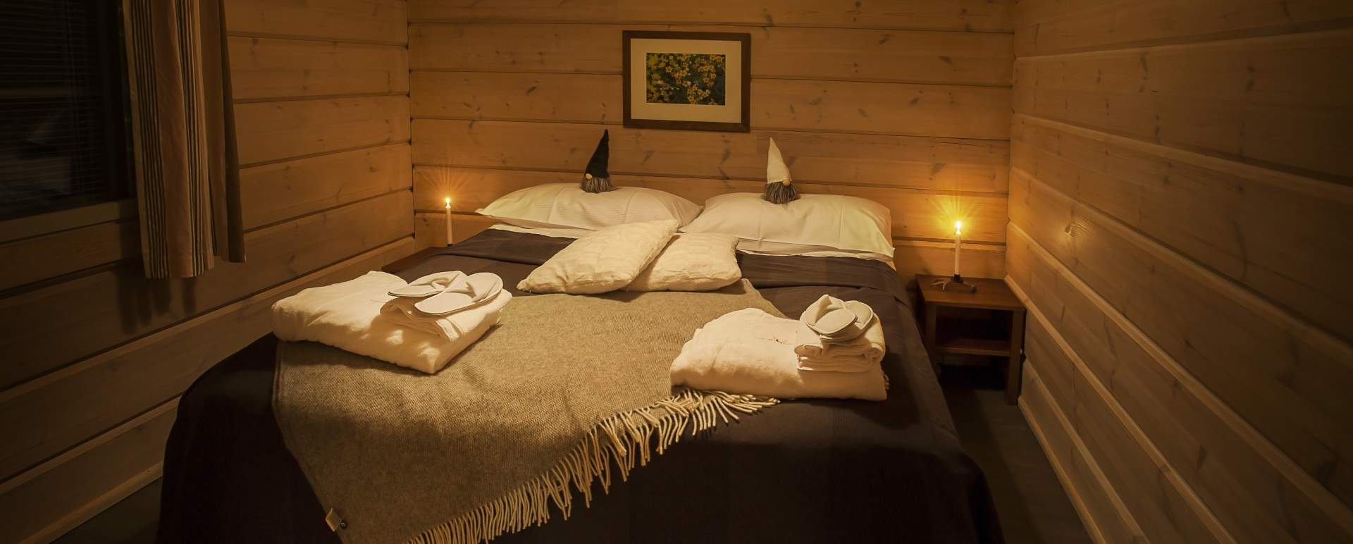 Bedroom - Rovaniemi Christmas Chalets