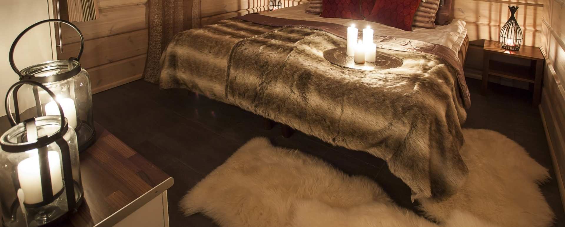 Bedroom - Rovaniemi Christmas Chalets