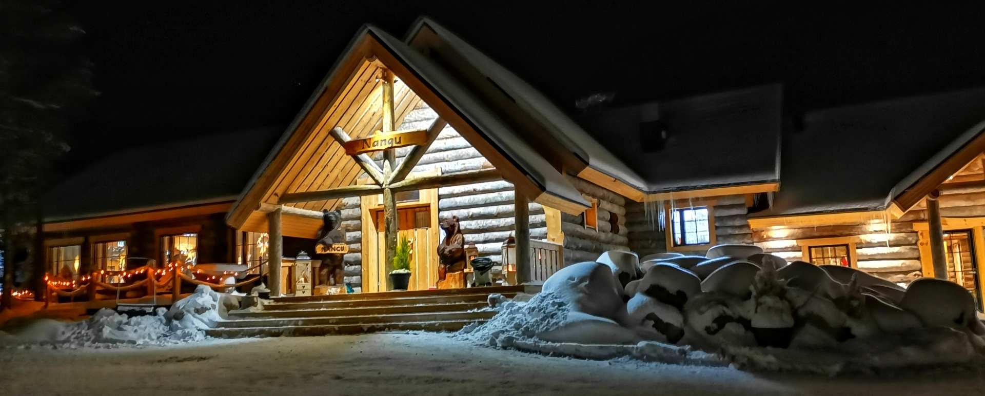 Hotel entrance 