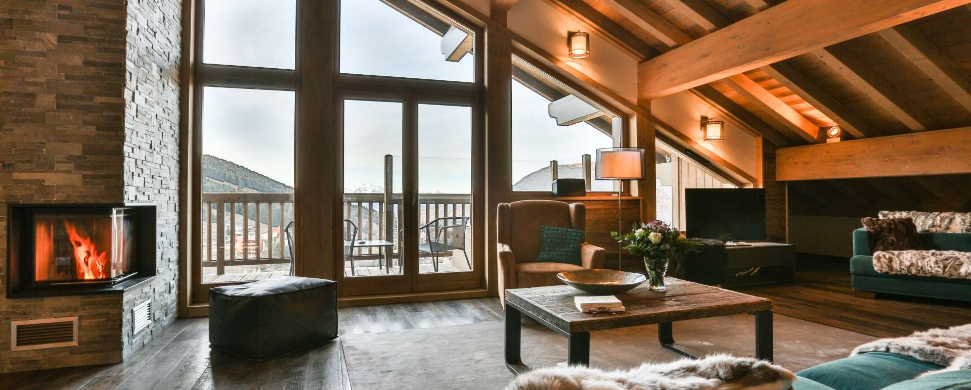 Keystone Lodge Apartment - Living Area 