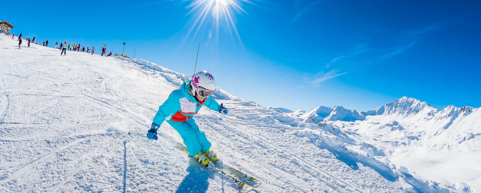 Skiing Val d'Isere 