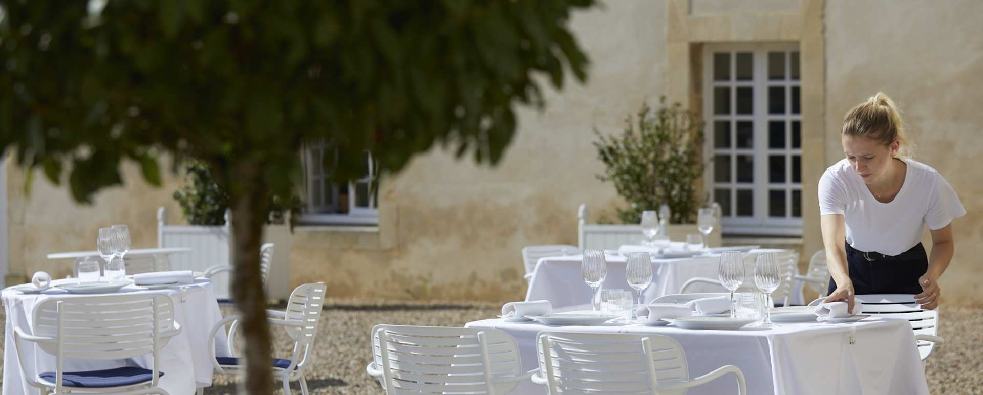 Outside dining 