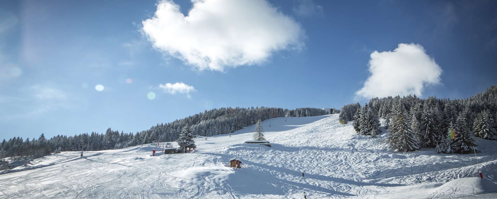 Skiing Courchevel