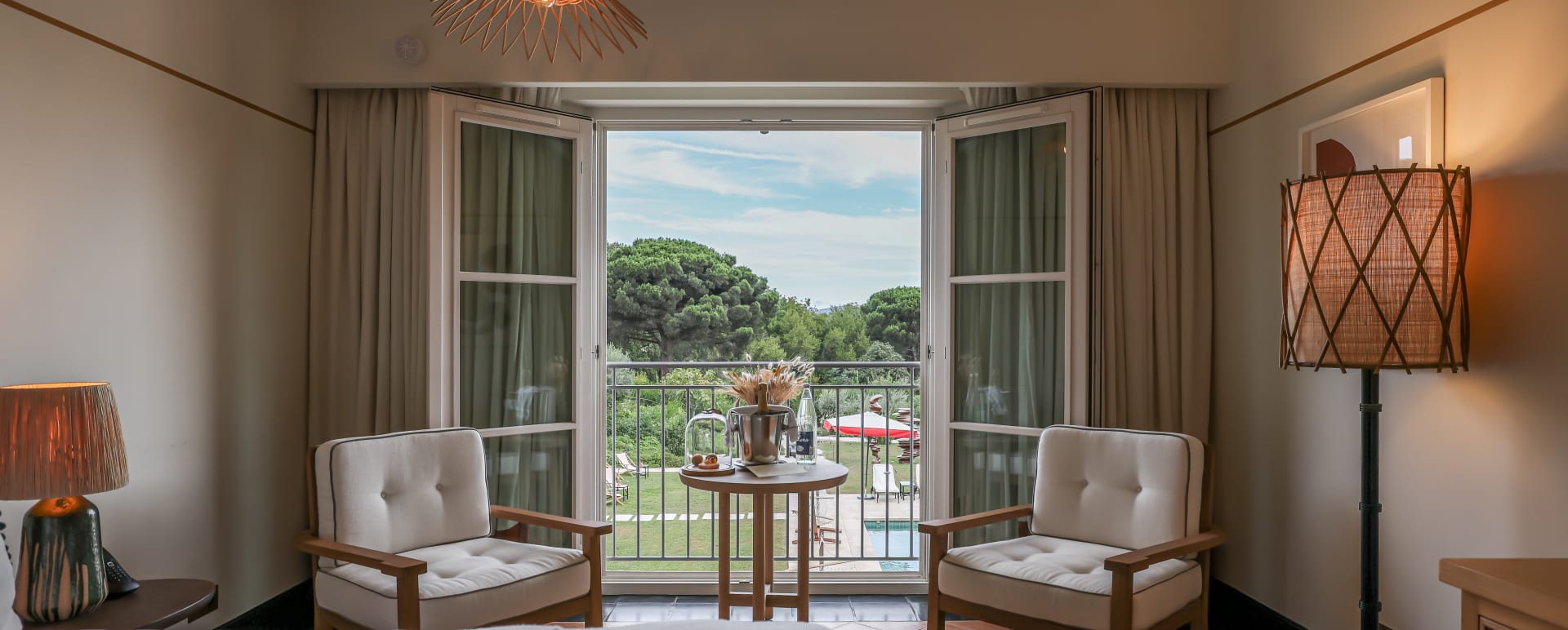 Room with balcony 