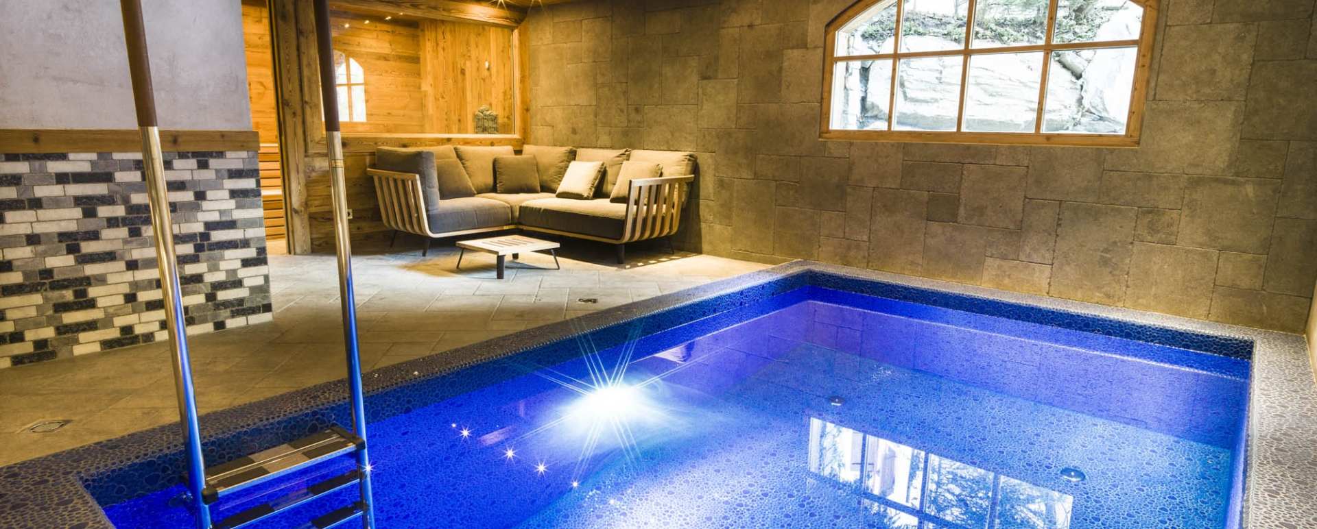 Chalet Sequoia, pool - La Mourra Hotel Village