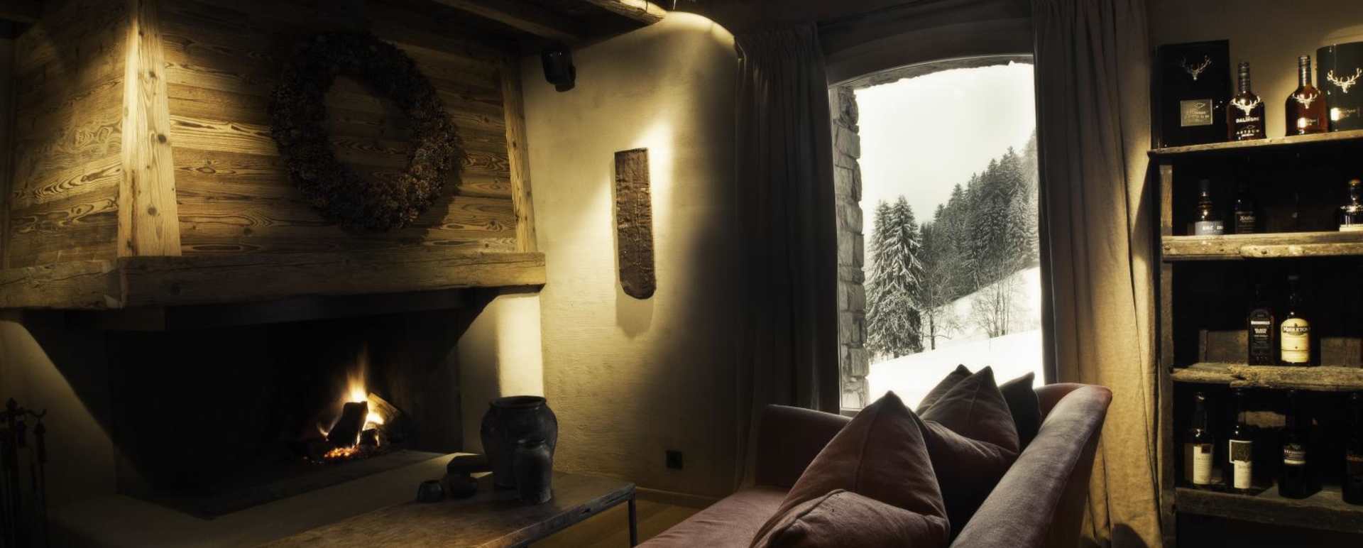 Living area - Le Chalet Zannier