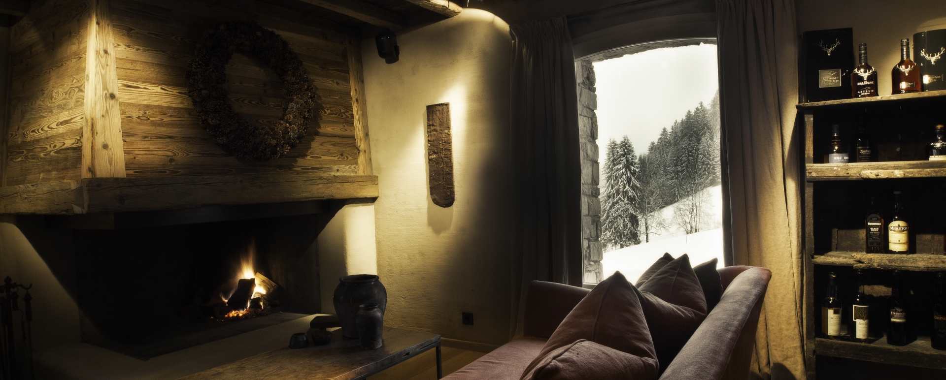 Bar and Salon - Le Chalet Zannier