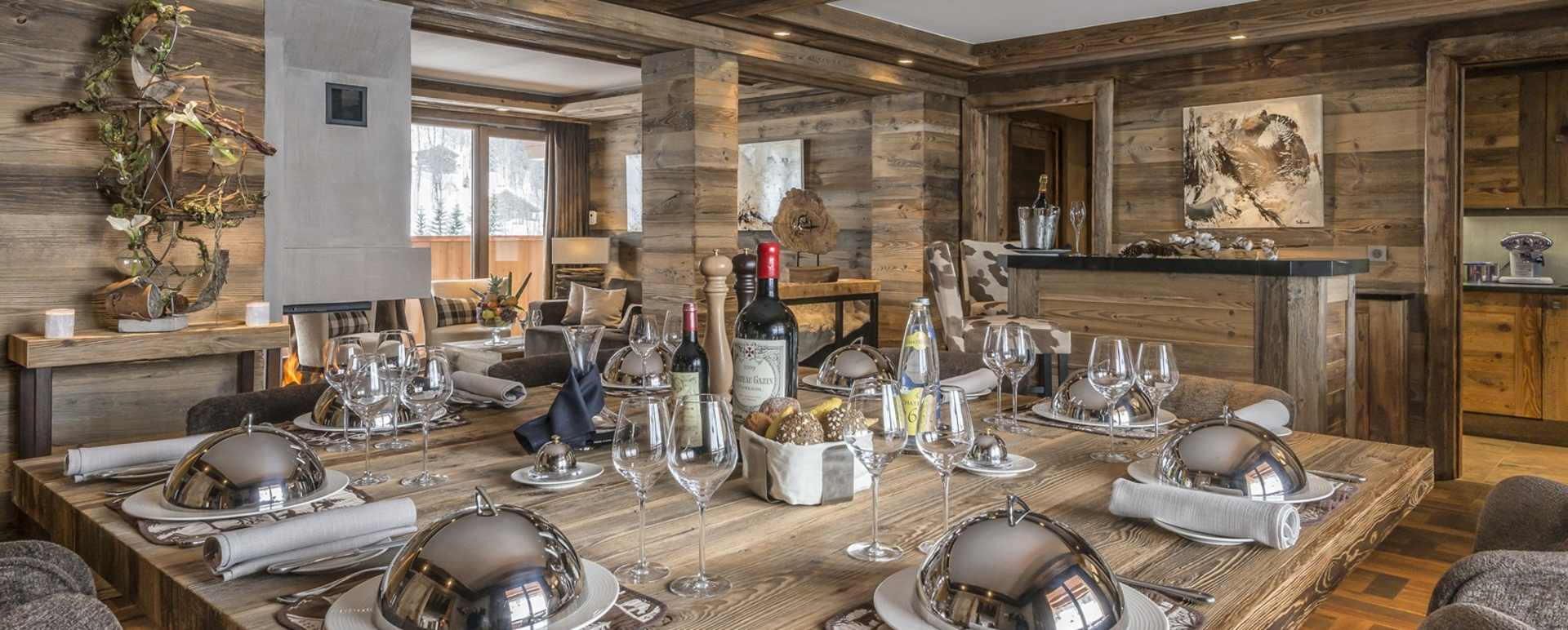 Dining area, Suite Kaila, Le Kaila