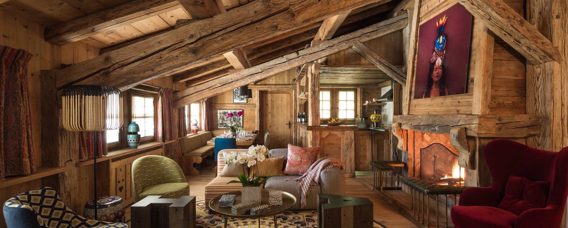 Chalet Alice - Living Room 