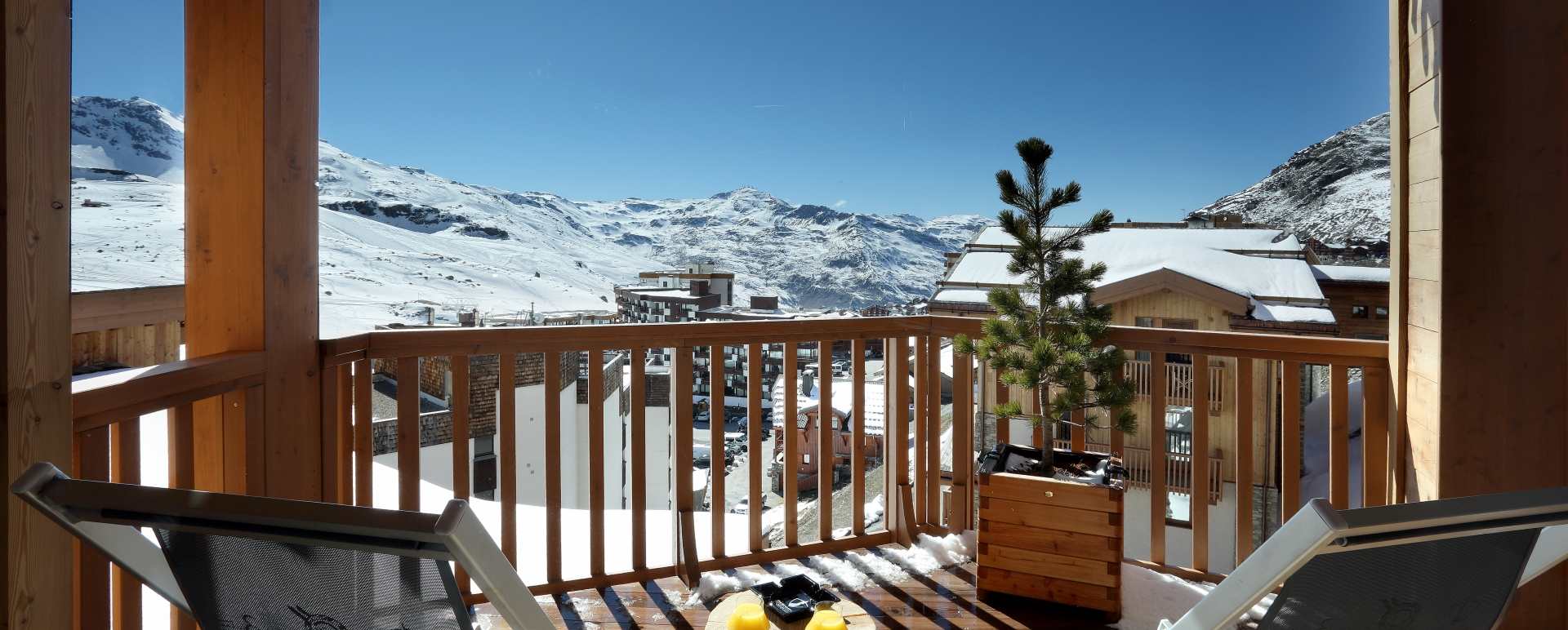 Balcony view - Pashmina Le Refuge