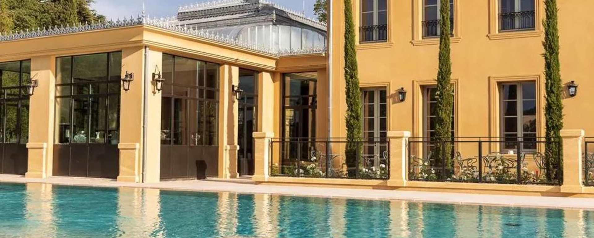 Outside pool 
