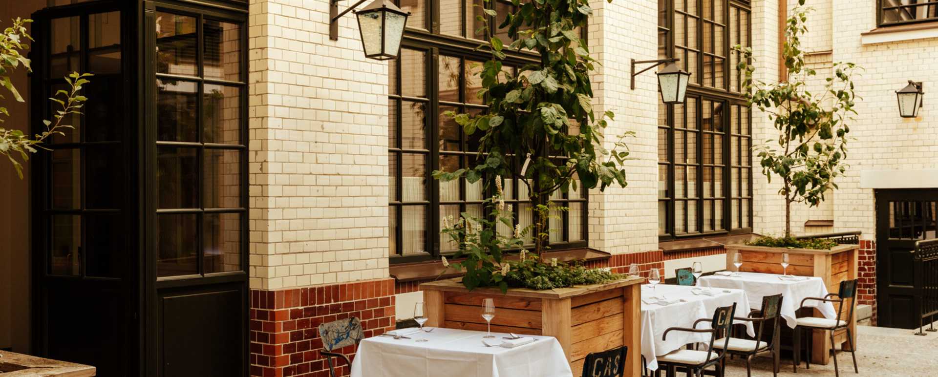 Restaurant outside  