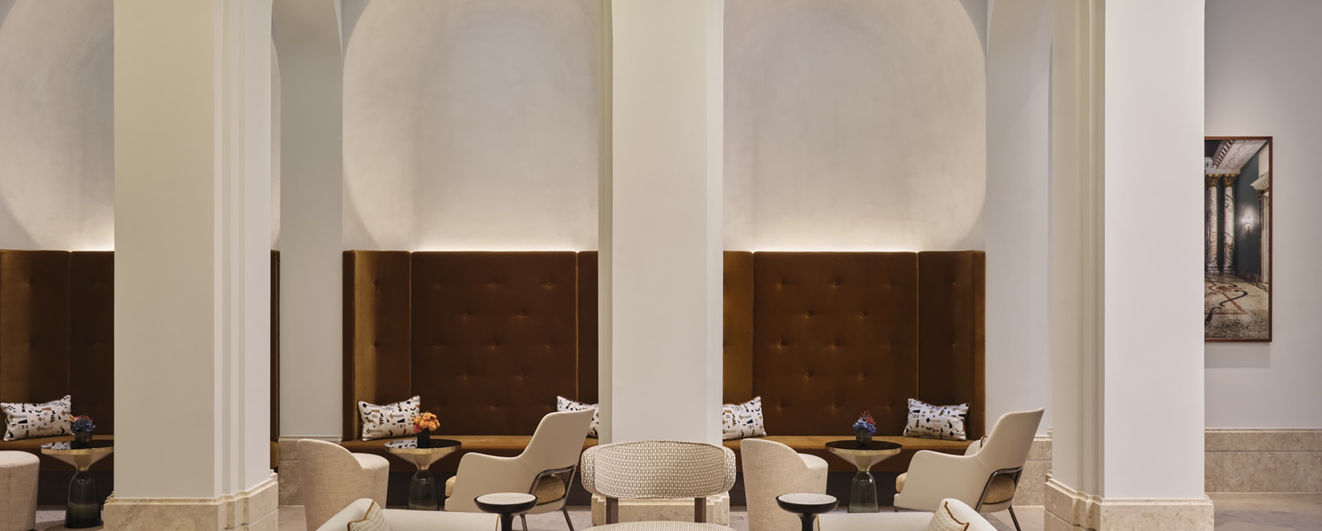 Foyer seating 