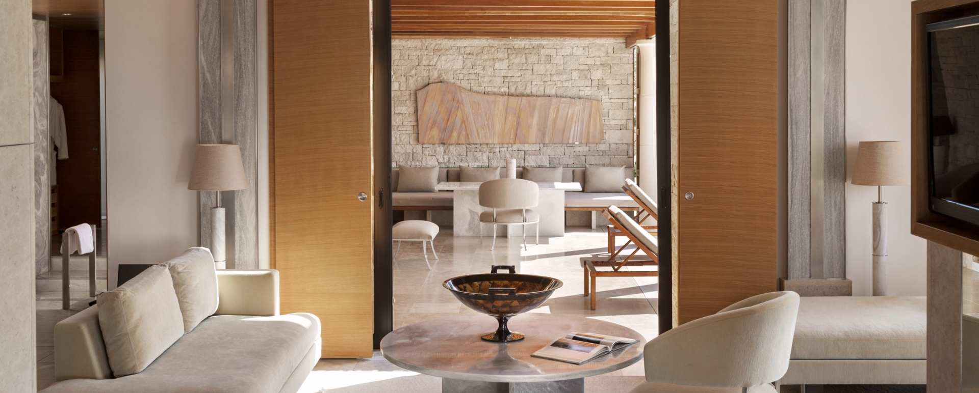 Pavilion living room - Amanzoe