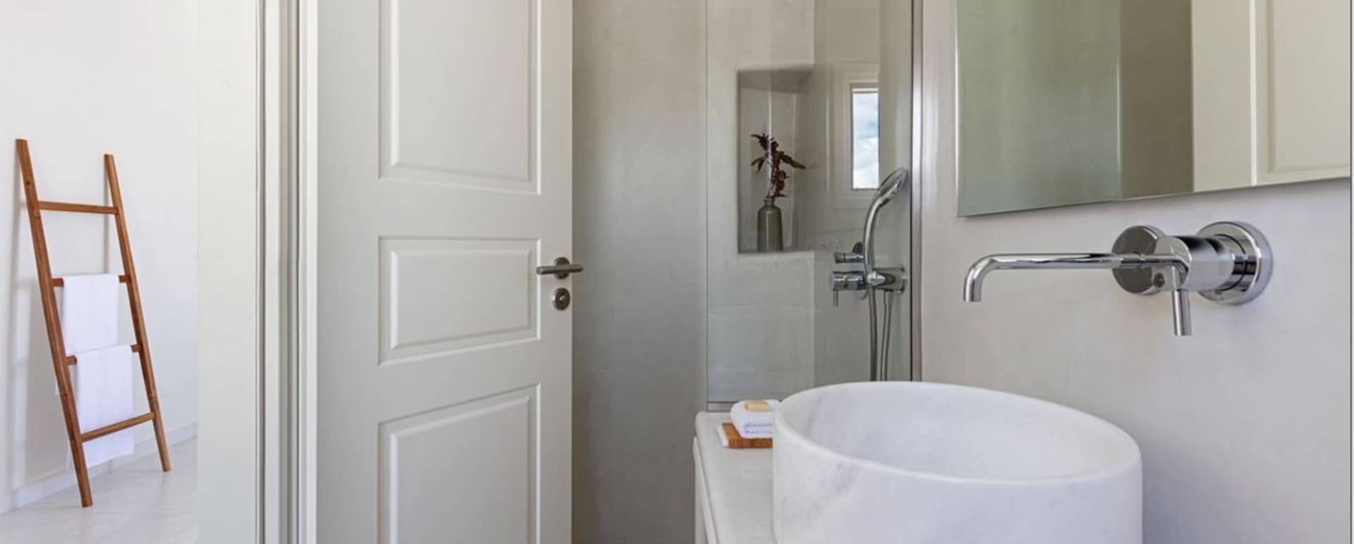 Ammothines Cycladic Suites - Shower room 