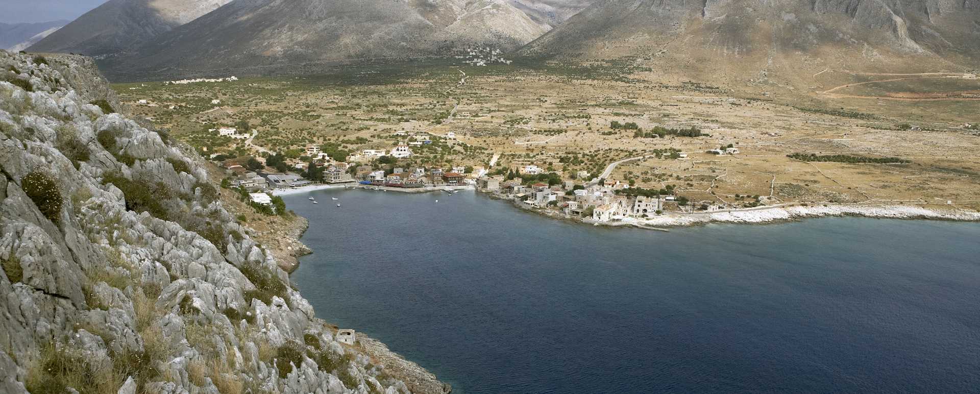 Gerolimenas aerial view - Kyrimai Hotel
