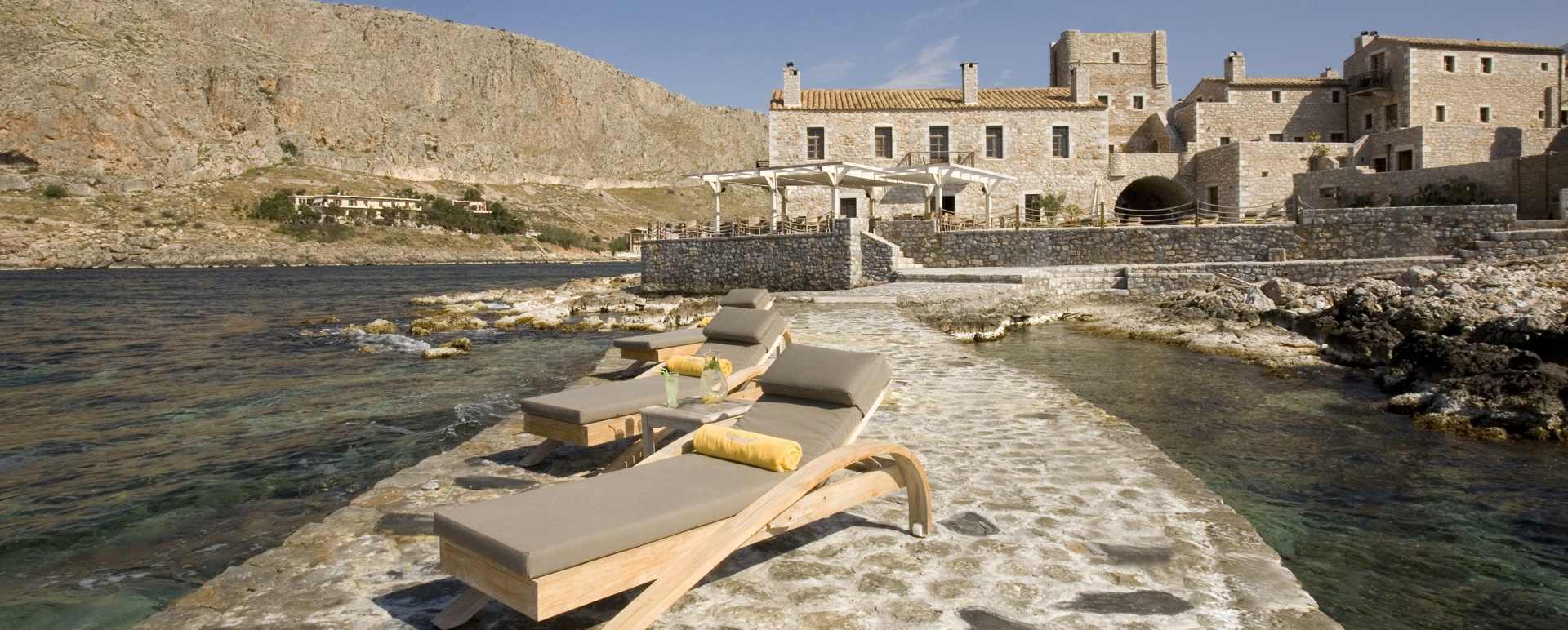 Sun loungers - Kyrimai Hotel