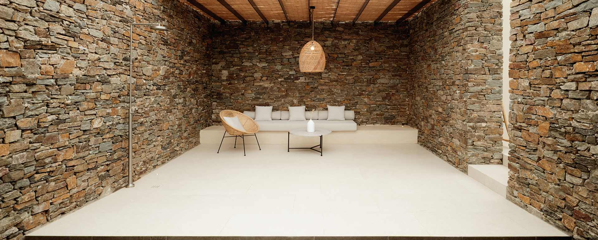 Outside seating area 