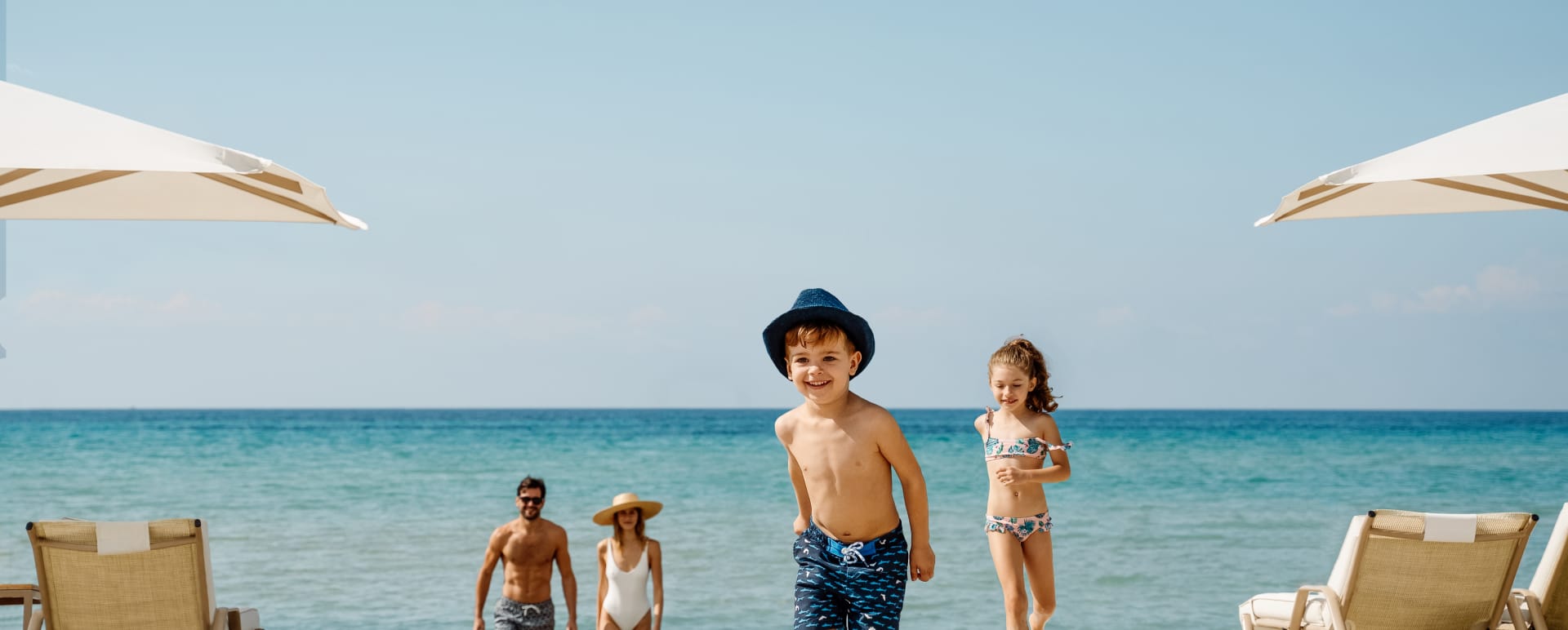 kids on beach 