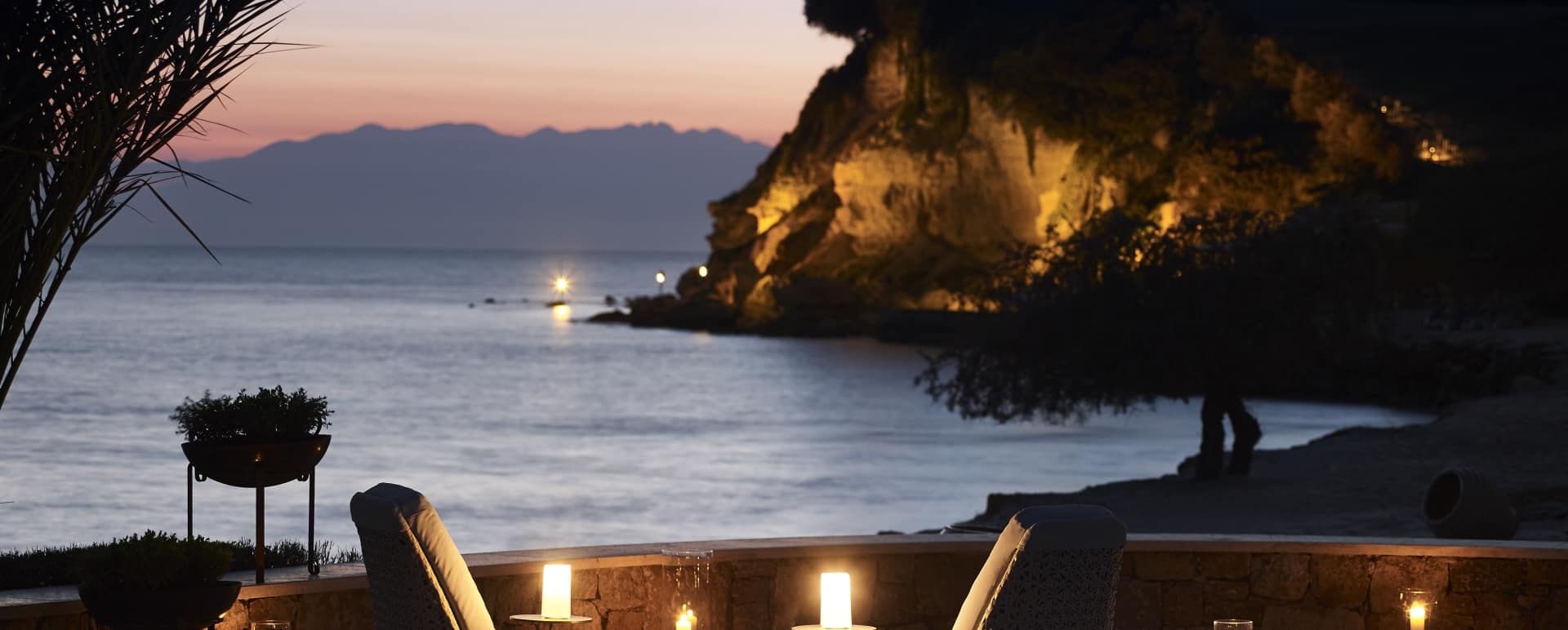 Ammos at Night - Sani Beach