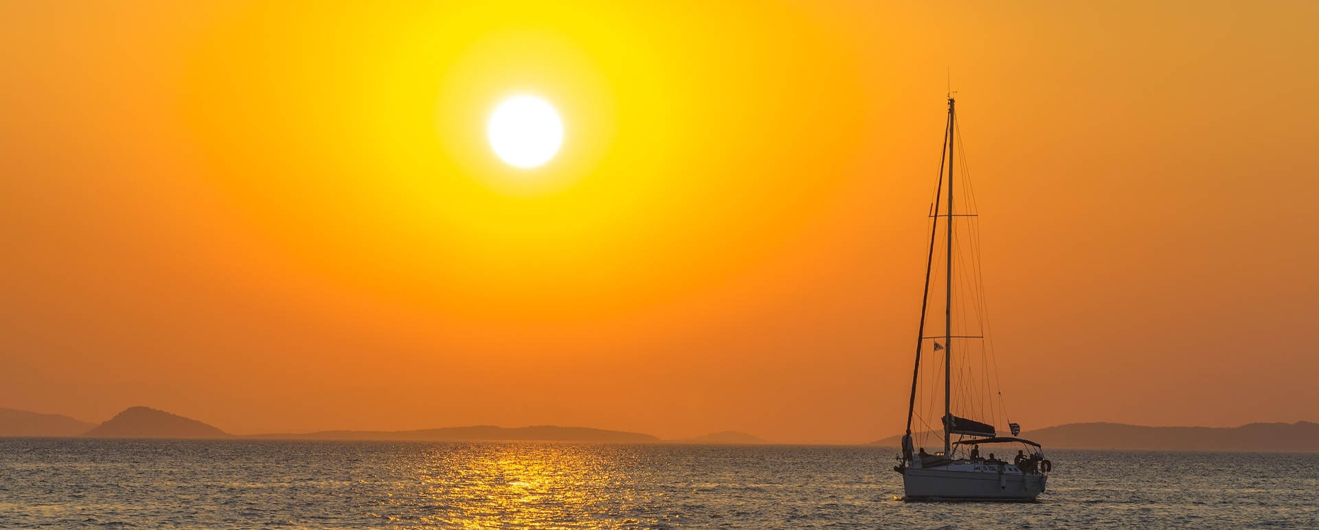 Private sunset caldera cruise