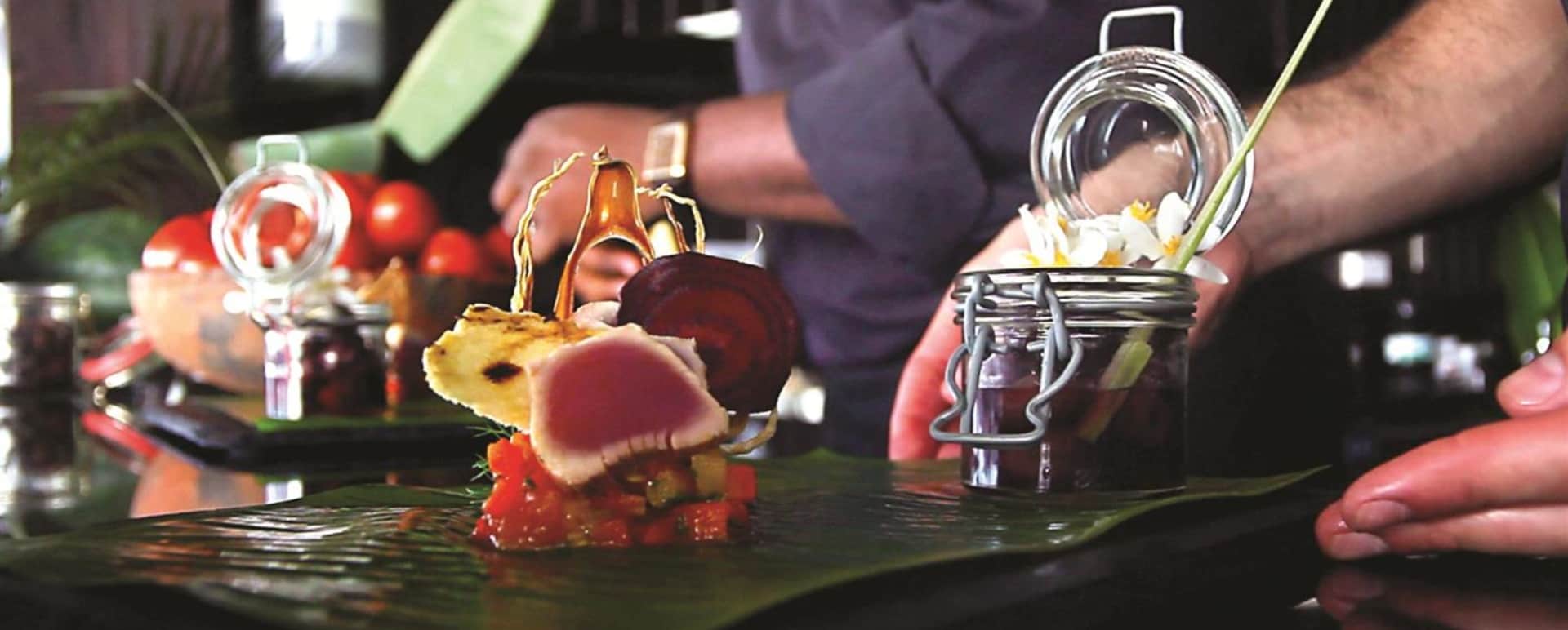 Cacao-inspired cuisine