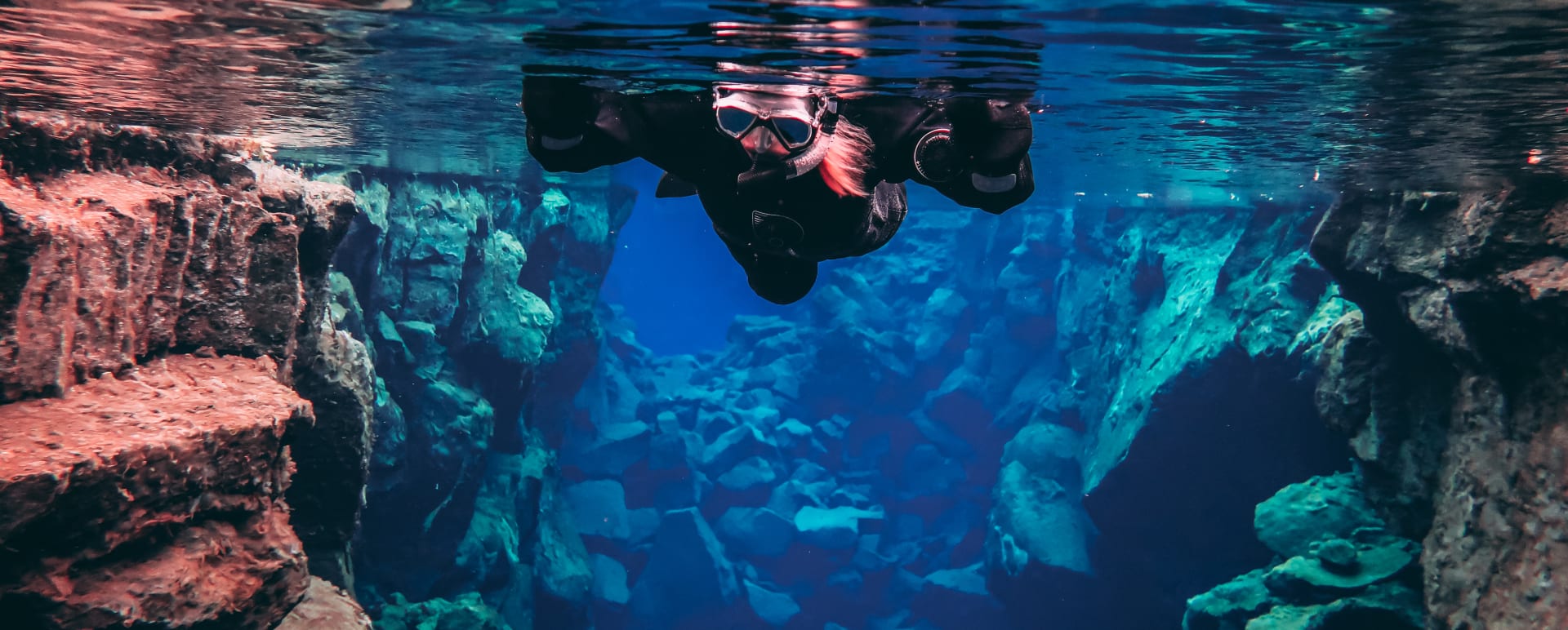 Snorkelling Silfra 
