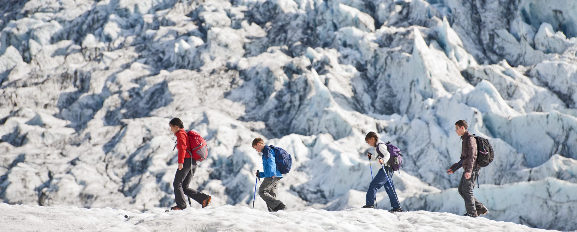 Teens Trekking  