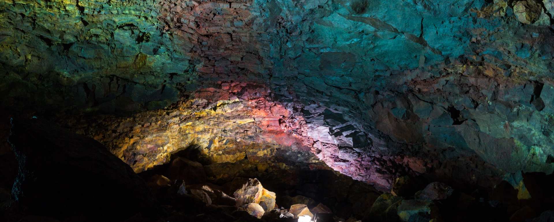 Inside the volcano 