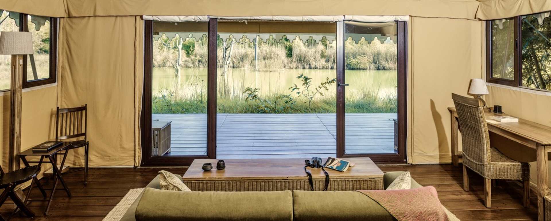 Tented Suite Interior - Bagh Villas 