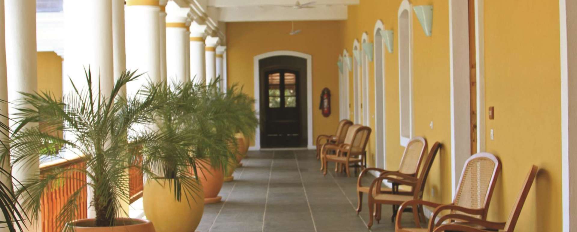 Corridor - Palais de Mahe