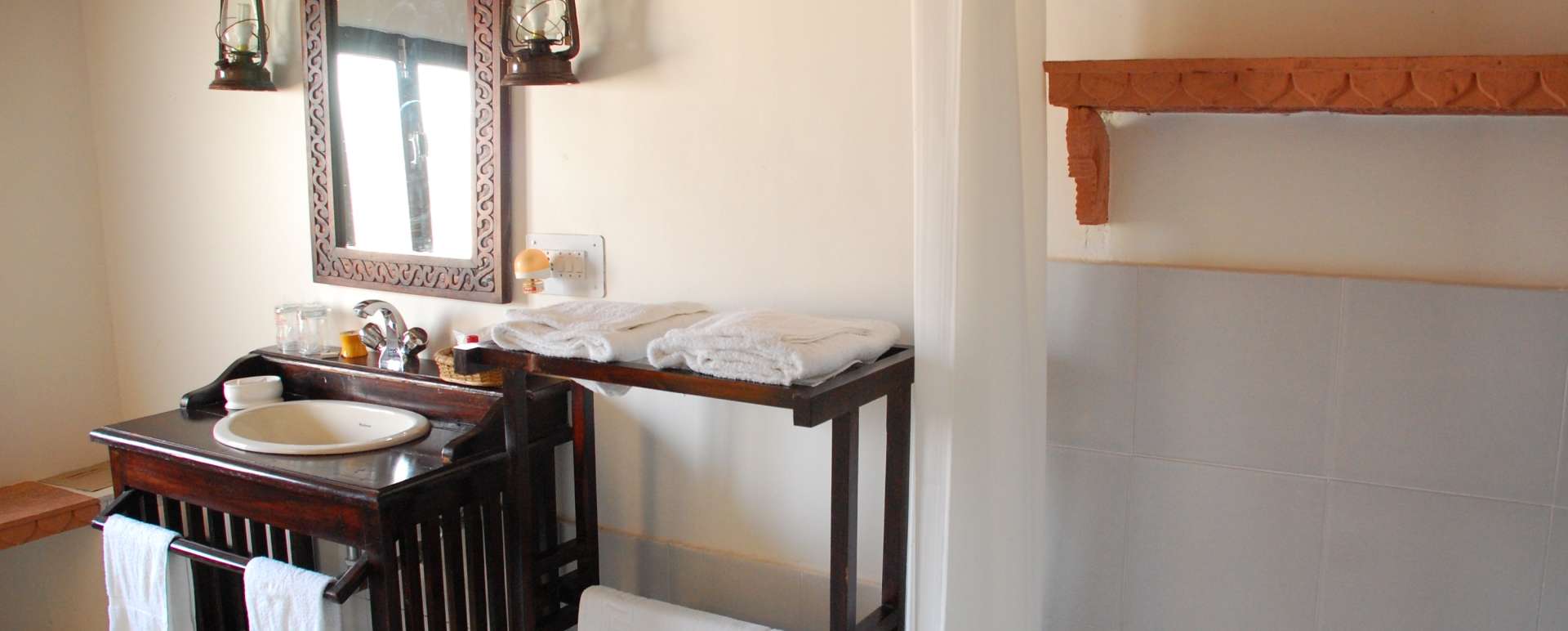 Tent Bathroom - Ramathra Fort