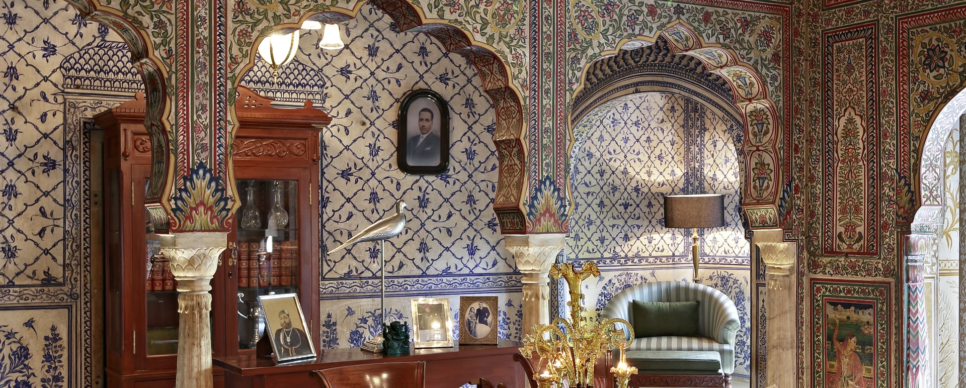 Living Room Design - Samode Haveli  