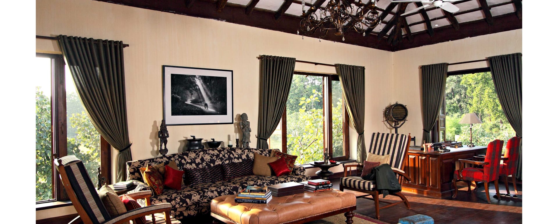 Main Lounge - Samode Safari Lodge 