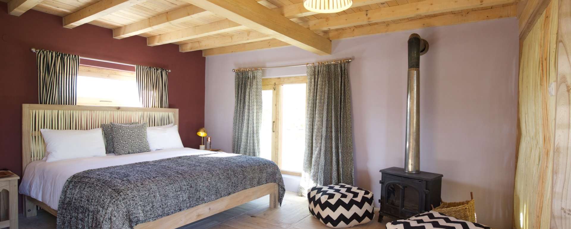 Shakti River House Bedroom - Shakti Ladakh Village Houses