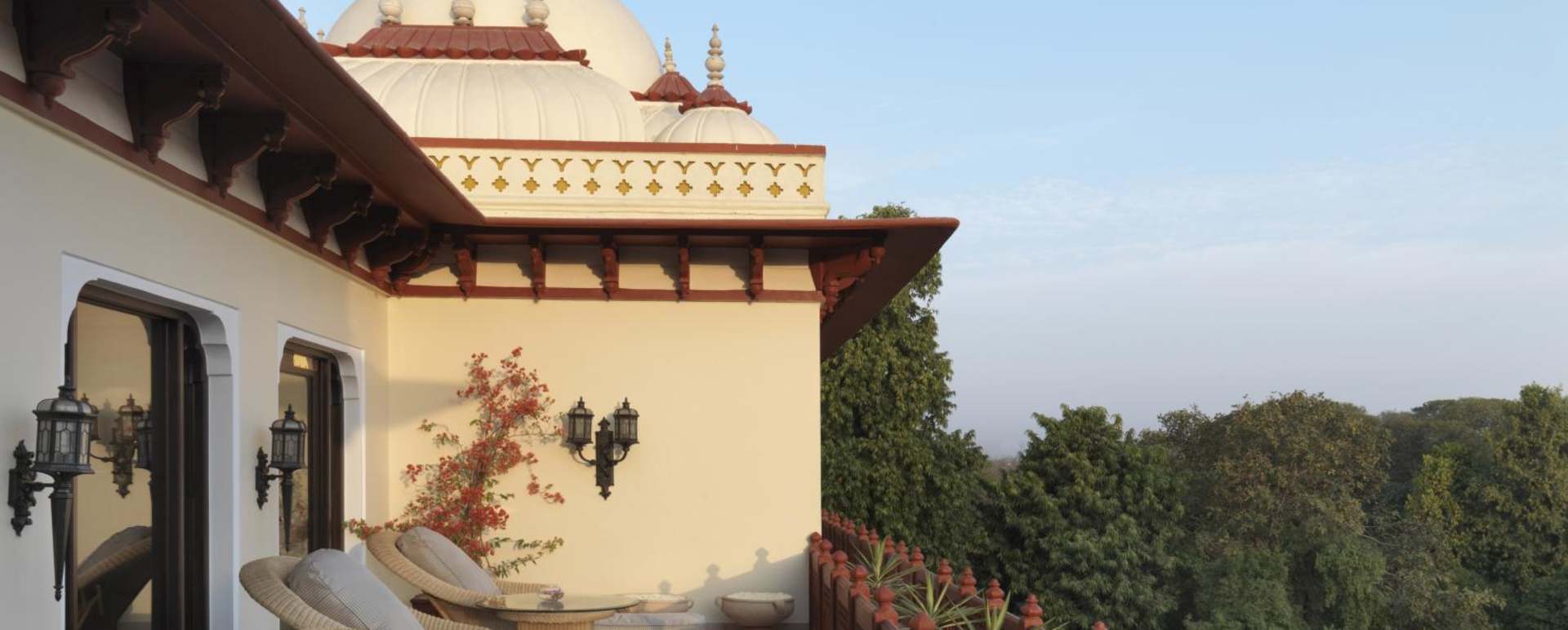 Balcony Seating - Taj Rambagh Palace