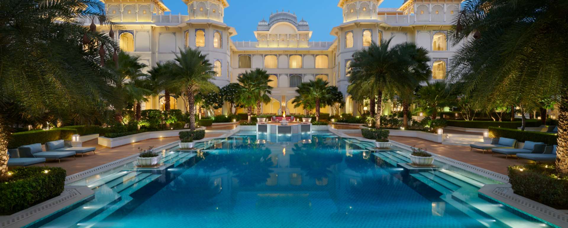 Pool View - The Leela Palace Jaipur  