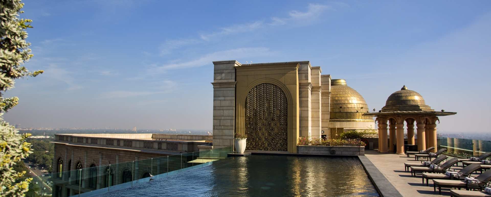 Rooftop Pool - The Leela Palace New Delhi