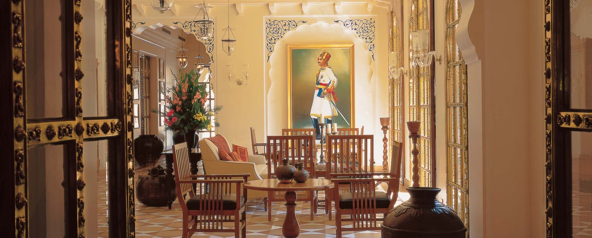 Lobby - The Oberoi Rajvilas