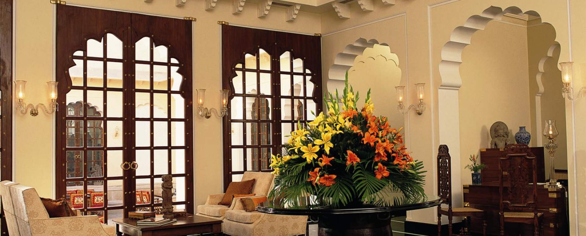 Lobby - The Oberoi Vanyavilas