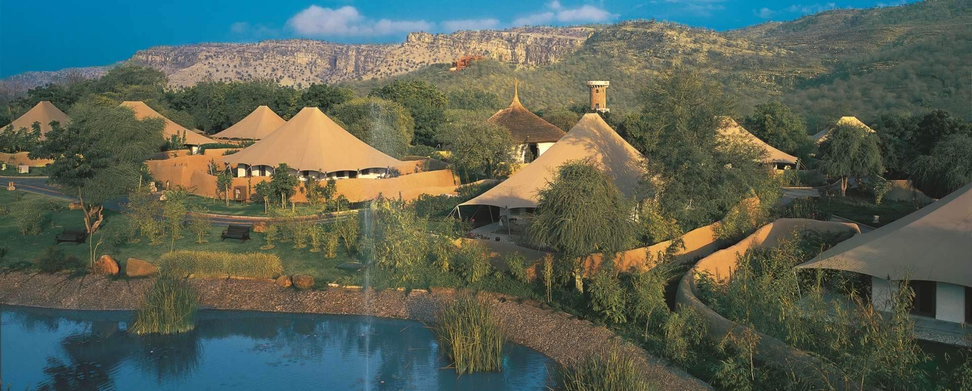 Aerial View - The Oberoi Vanyavilas