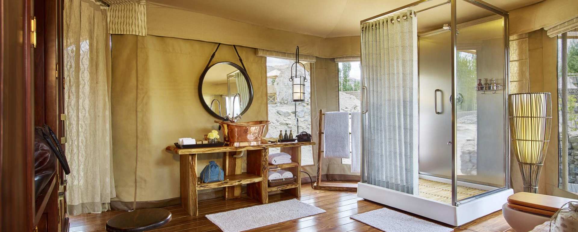 Bathroom - Chamba Camp, Thiksey