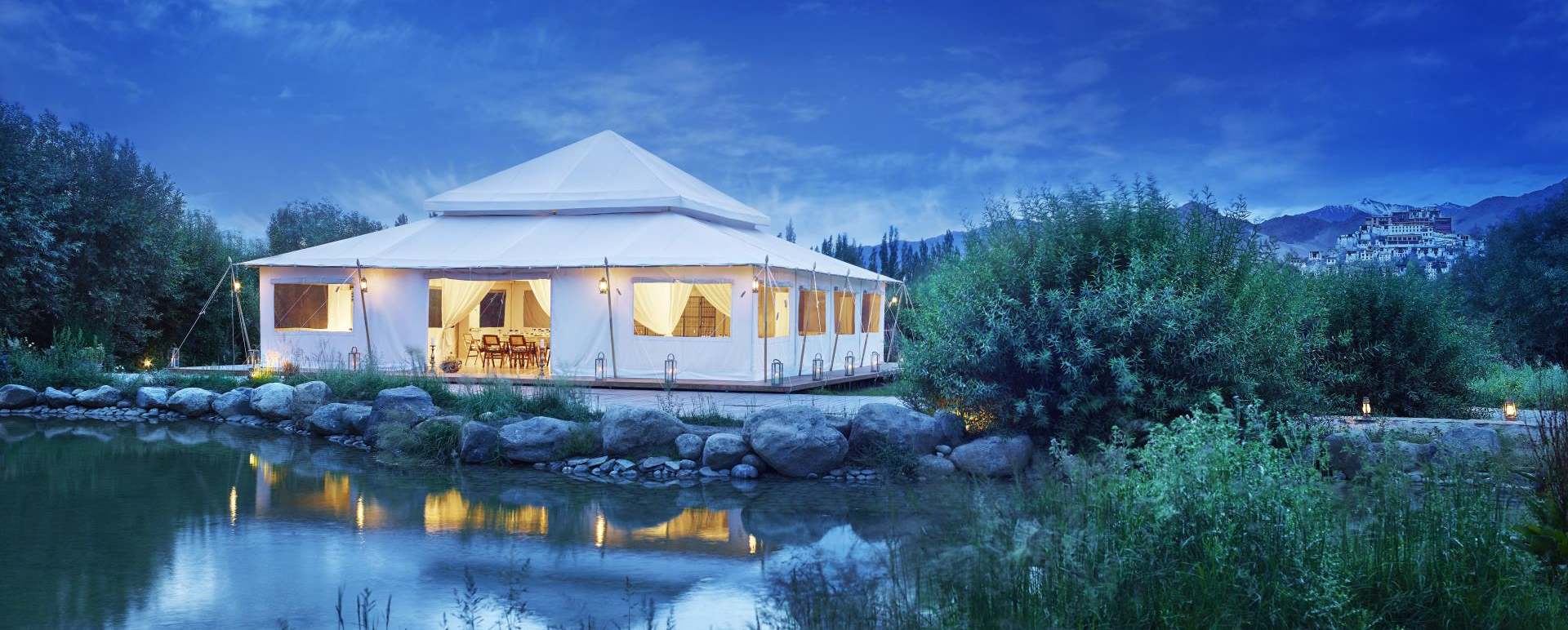 Dining Tent - Chamba Camp, Thiksey