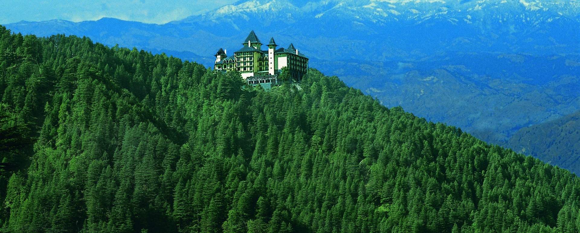 Dramatic Views - Wildflower Hall, Shimla in the Himalayas an Oberoi Resort