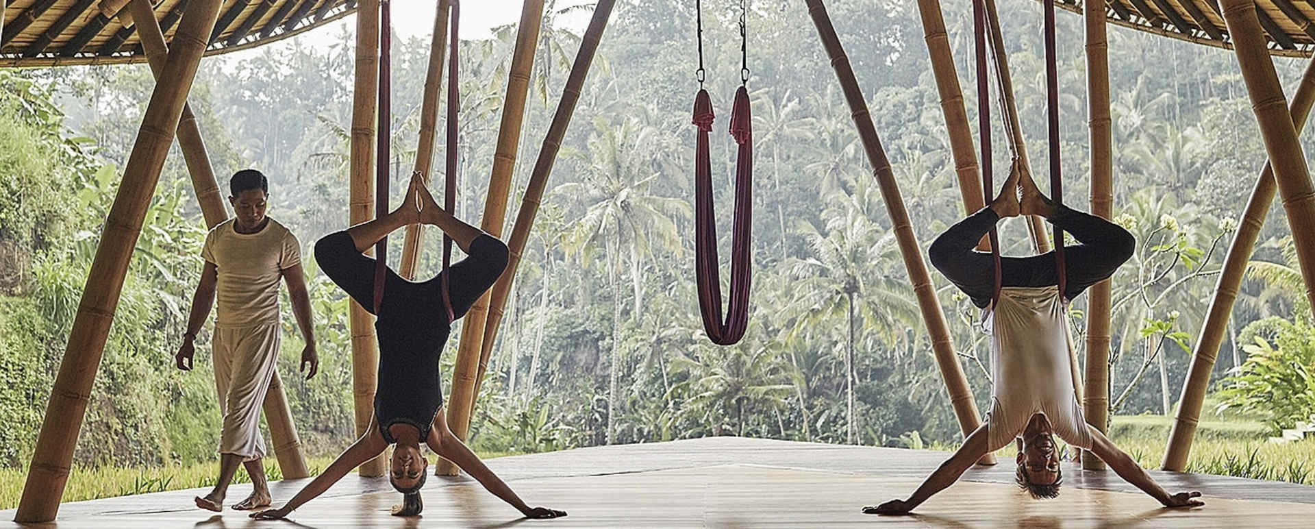 Anti Gravity Yoga - Four Seasons Sayan