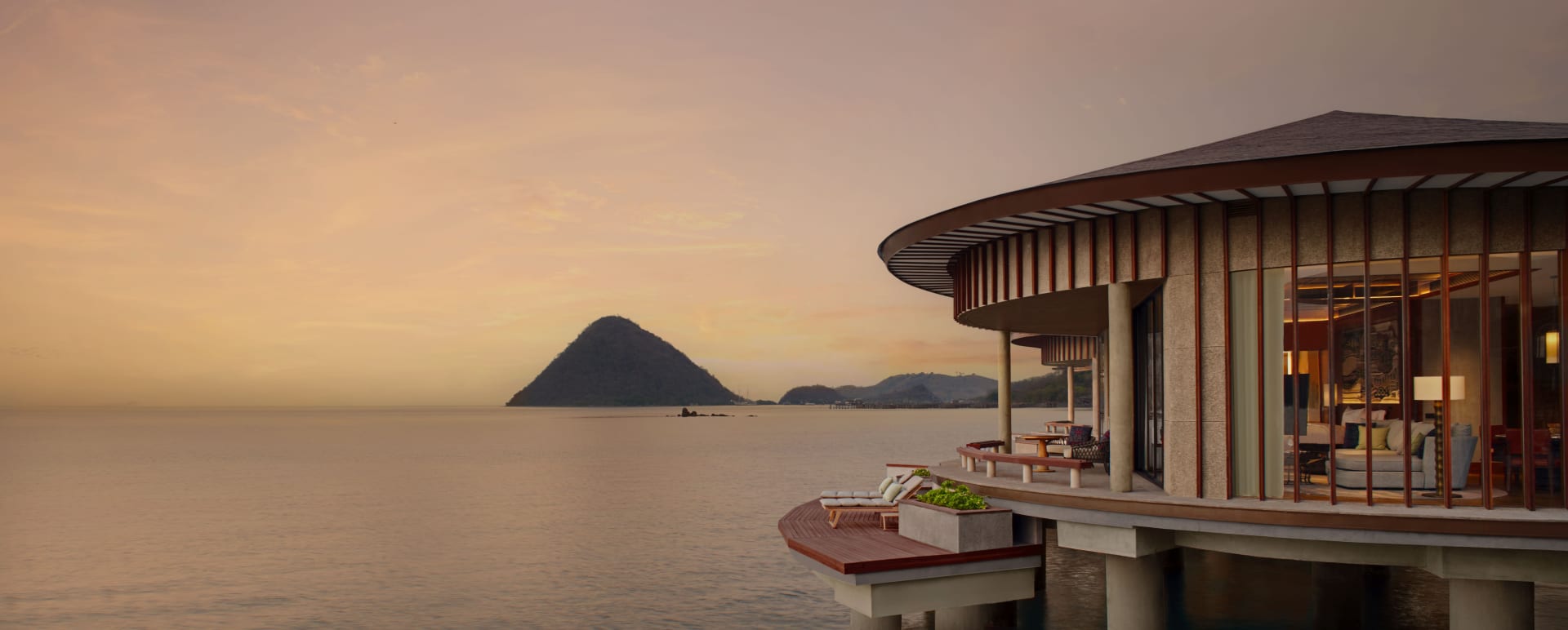 Sea Villa Exterior close up view  
